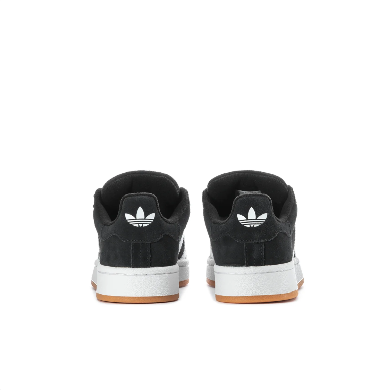 adidas Campus Black & White Sneakers with Gum Sole