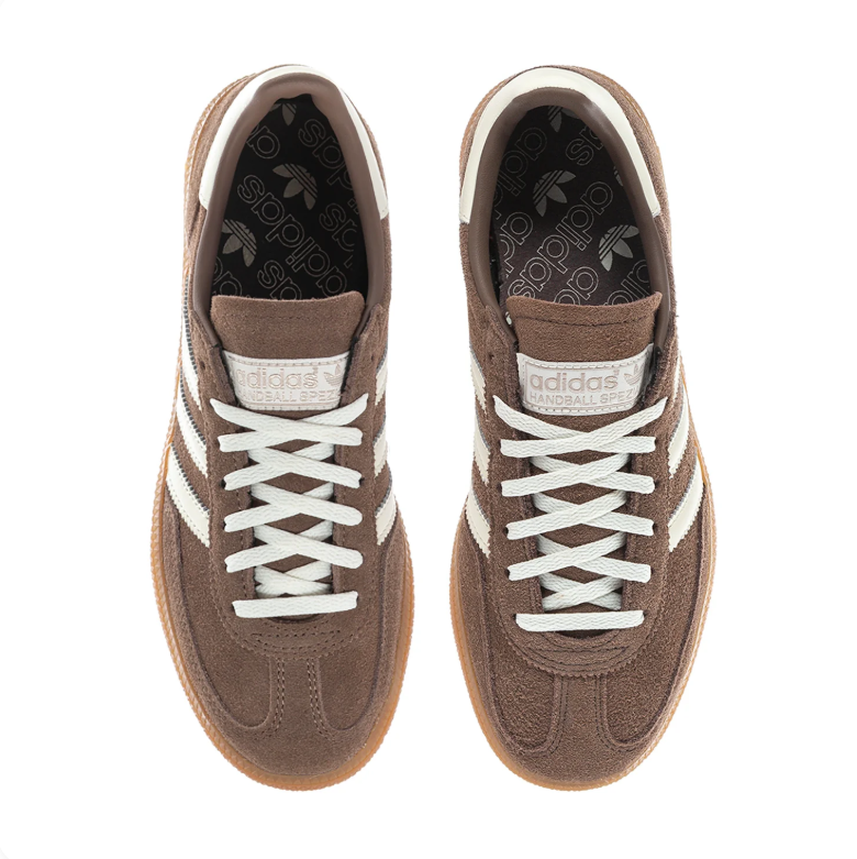 adidas Spezial Brown & Cream Sneakers with Gum Sole