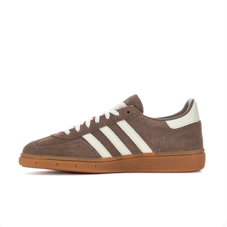 adidas Spezial Brown & Cream Sneakers with Gum Sole