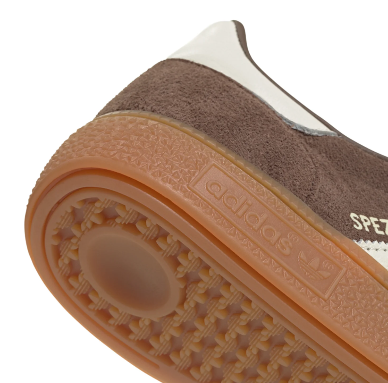 adidas Spezial Brown & Cream Sneakers with Gum Sole