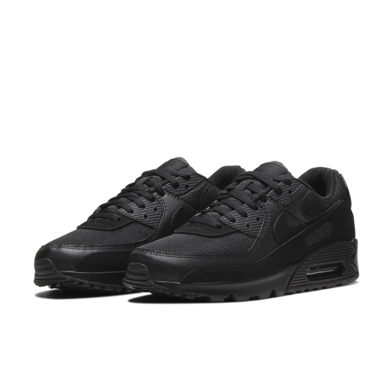 Nike Air Max All-Black Low-Top Sneakers