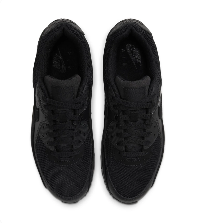 Nike Air Max All-Black Low-Top Sneakers