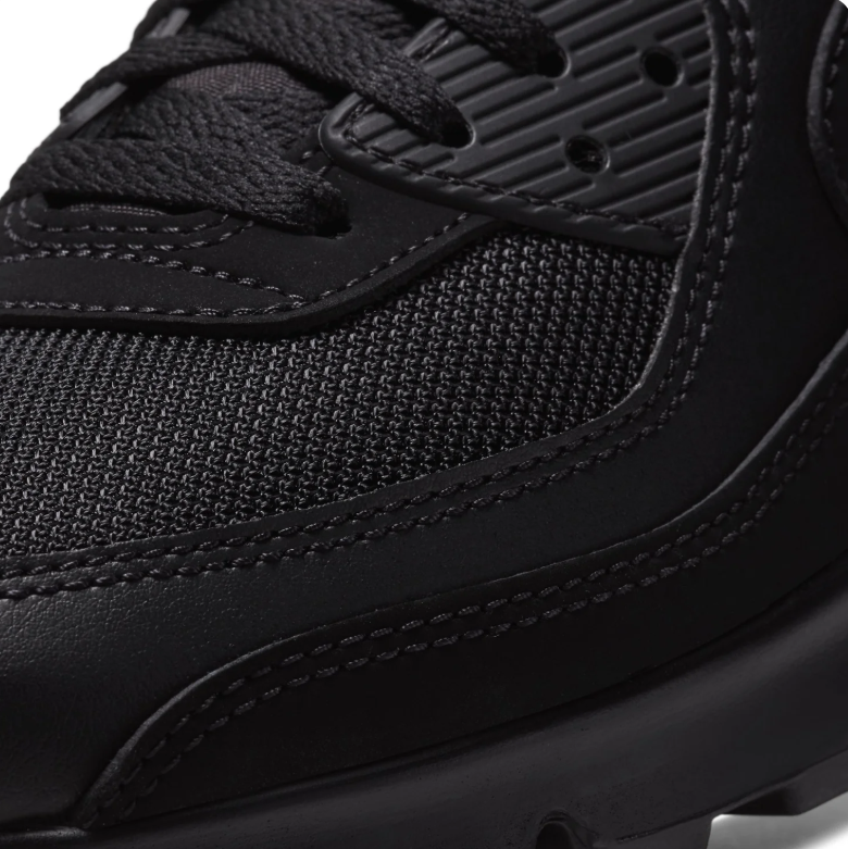Nike Air Max All-Black Low-Top Sneakers