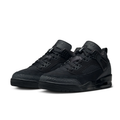 Jordan All-Black Sneakers with Textured Overlays