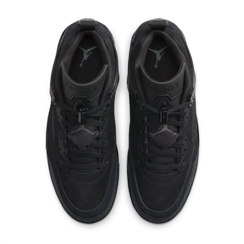 Jordan All-Black Sneakers with Textured Overlays