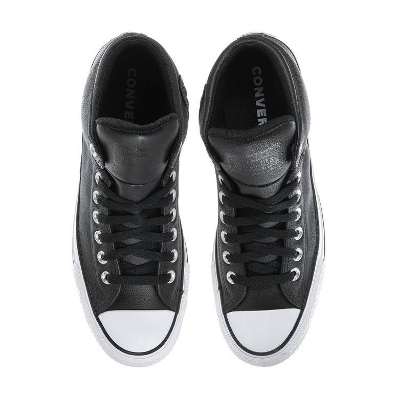 Converse All Star Black & White Mid-Top Sneakers