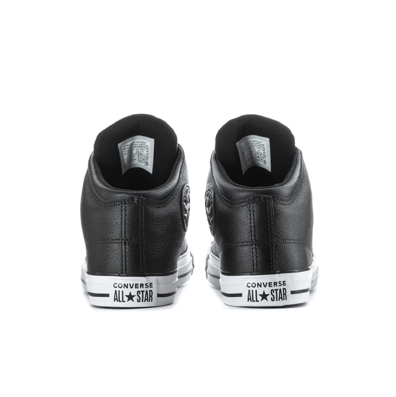 Converse All Star Black & White Mid-Top Sneakers