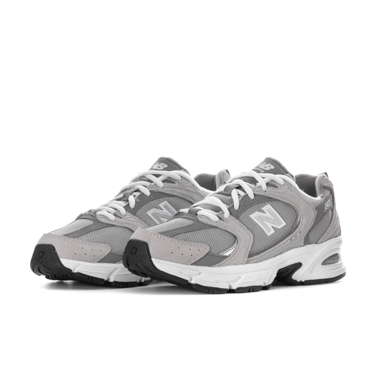 New Balance 530 Gray & White Sneakers