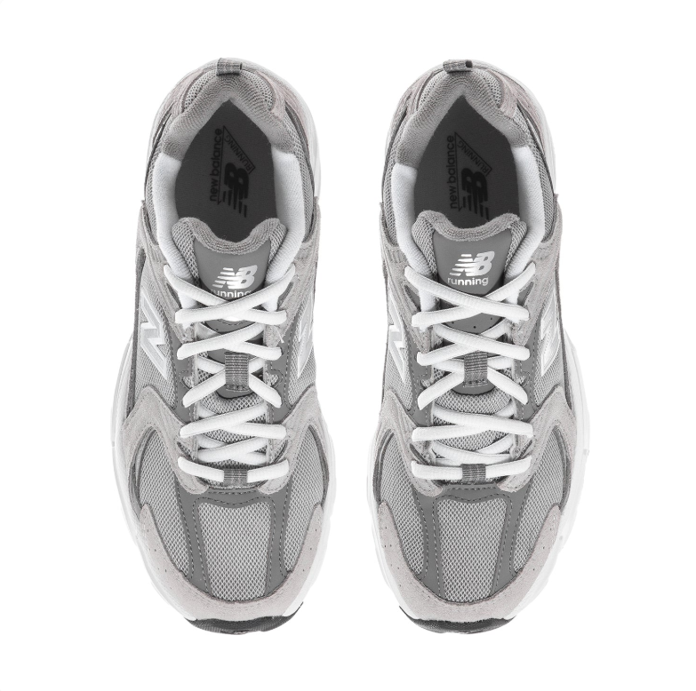 New Balance 530 Gray & White Sneakers