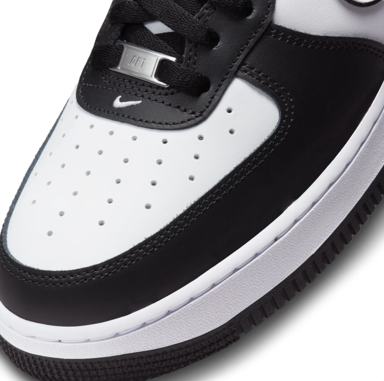 Nike Air Force 1 Black & White Low-Top Sneakers
