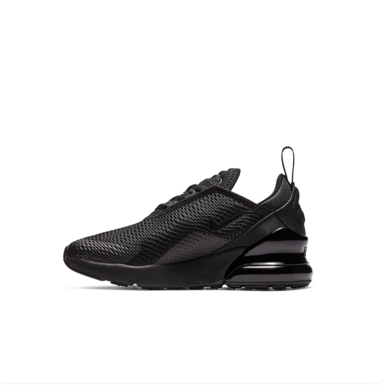 Nike Air Max 270 All-Black Mesh Sneakers
