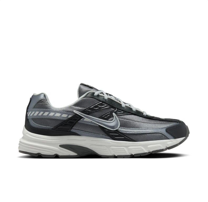 Nike Initiator Dark Gray & Black Mesh Sneakers