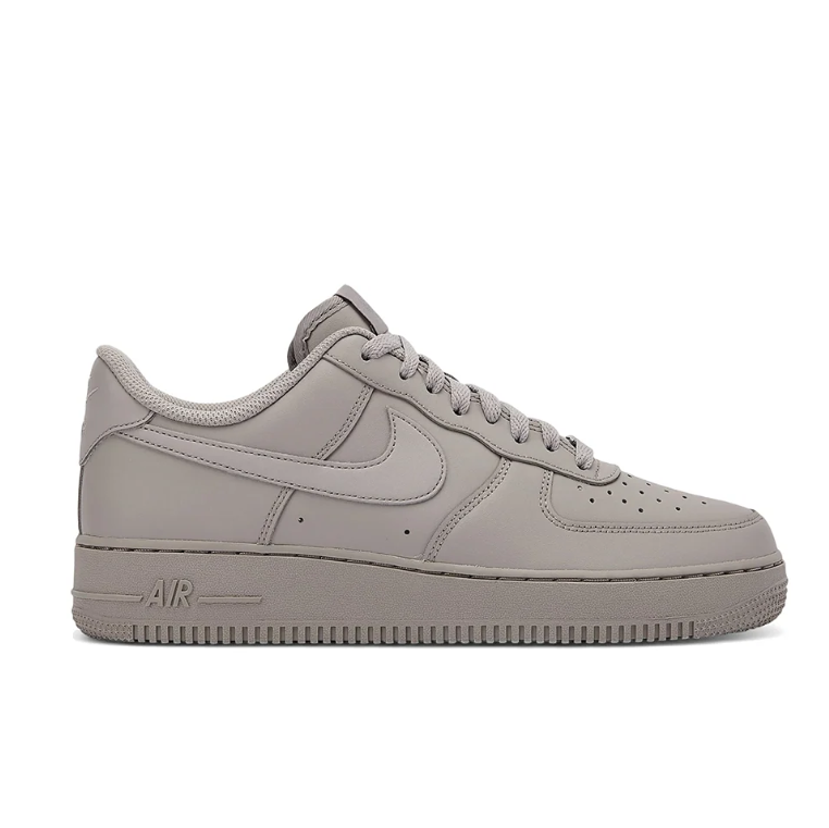 Nike Air Force 1 Tonal Light Gray Low-Top Sneakers