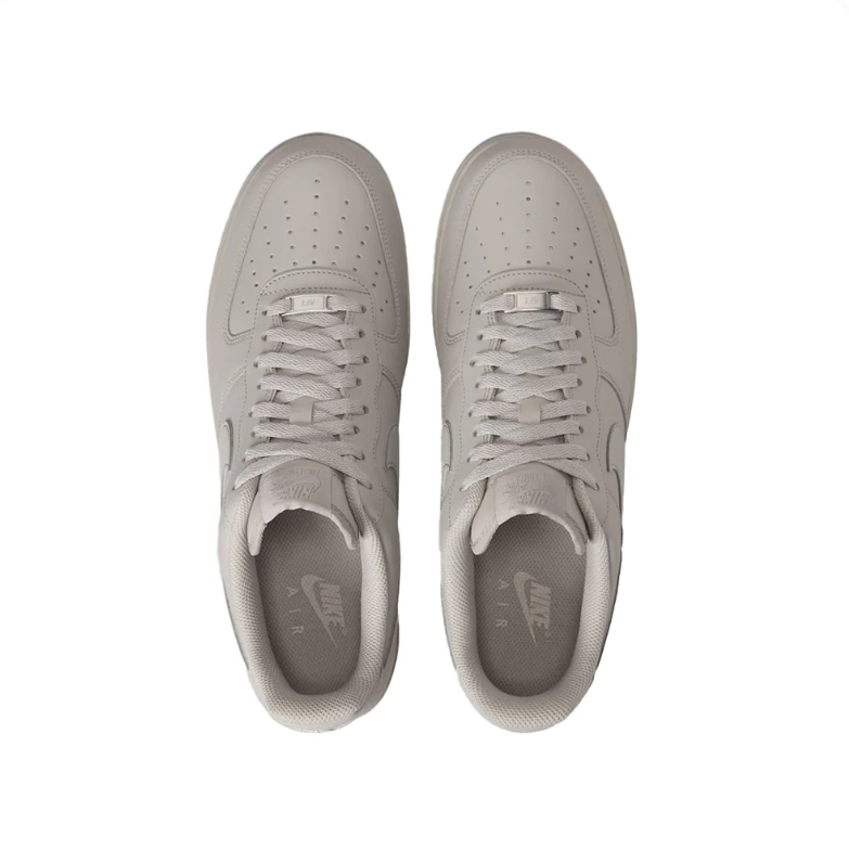 Nike Air Force 1 Tonal Light Gray Low-Top Sneakers