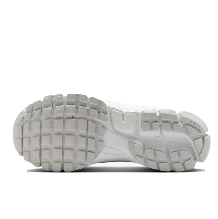 Nike White & Cream Mesh Low-Top Sneakers with Segmented Sole