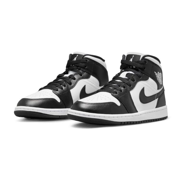 Jordan Black & White High-Top Sneakers
